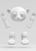 foto: 3D model pro výrobu maňáska ježka