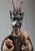 foto: Teufel mit Hundekopf - antike Marionette