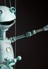 foto: Ona – female robot puppet hand-made in Steampunk style