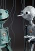 foto: Robots in love - string puppets Ona and On