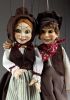 foto: Magnifique couple de marionnettes: Dorothy et Pepa amoureux