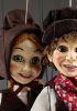 foto: Wonderful marionette couple: Dorothy and Pepa in love