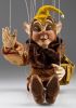 foto: Smiling wooden jester