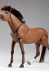 foto: Dřevěná loutka koně