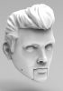 foto: 3D Model hlavy Elvise Presleyho pro 3D tisk 160 mm