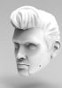 foto: 3D Modèle de tête de Elvis Presley pour l'impression 3D 160 mm