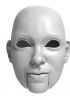 foto: 3D Model hlavy chytré dámy pro 3D tisk