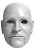 foto: 3D Model of serious man's head for 3D print