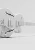 foto: Electric guitar model for 3D printing
