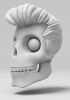 foto: 3D Model lebky Elvise Presleyho pro 3D tisk 180 mm