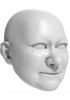 foto: 3D Model hlavy babičky pro 3D tisk 120 mm